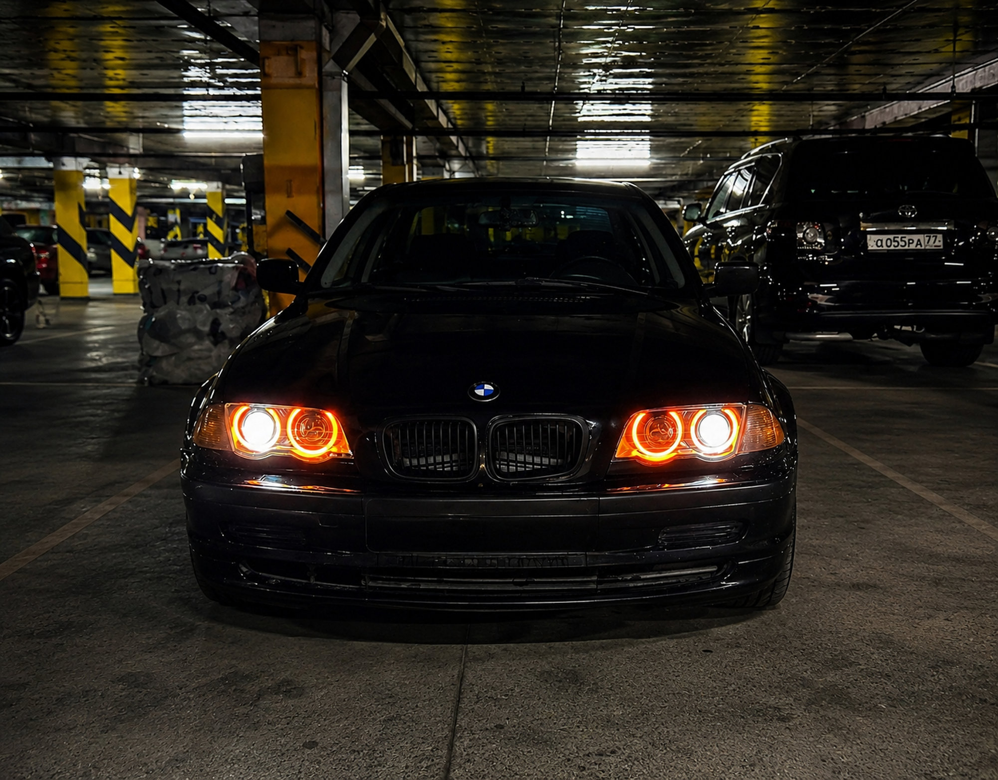 BMW 3 Series E46 - Установка двухрежимных ангельских глазок. Фото 2